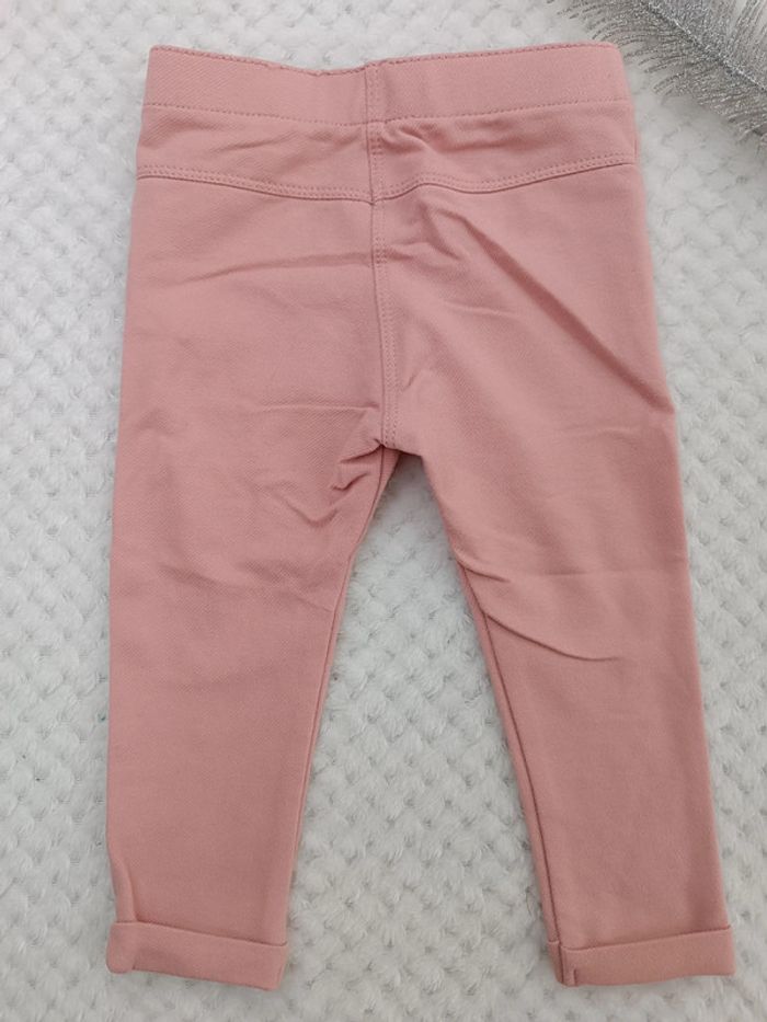 🔸 Pantalon type Jegging Rose - Kiabi 12 Mois🔸 - photo numéro 6