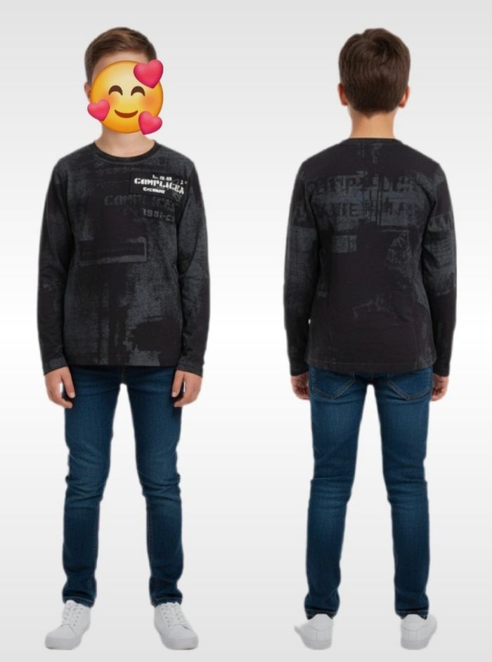 Tee-shirt manches longues effet délavé complices extrême