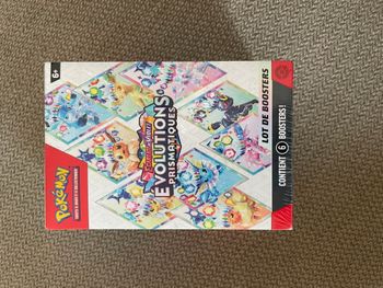 Pokémon Bundle 6 boosters EV8.5 Evolutions Prismatiques Fr Neuf 8.5