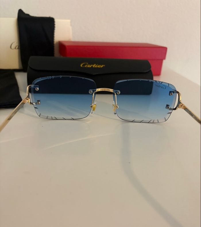 Lunette de soleil cartier - photo numéro 4