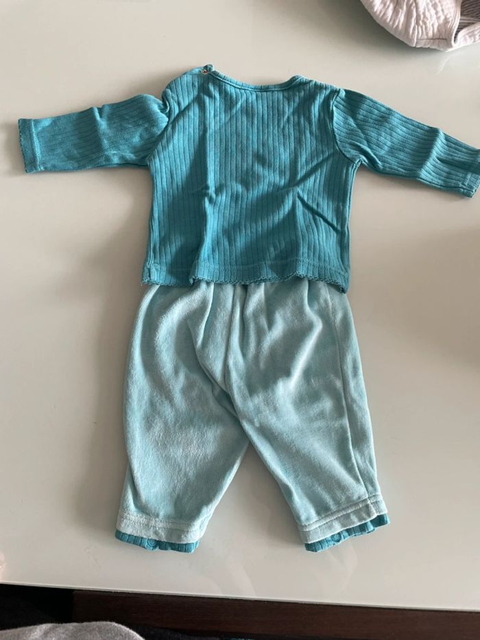 Ensemble bleu - photo numéro 3