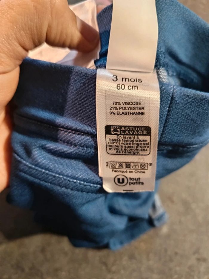 Jegging bleu 3 mois - photo numéro 3