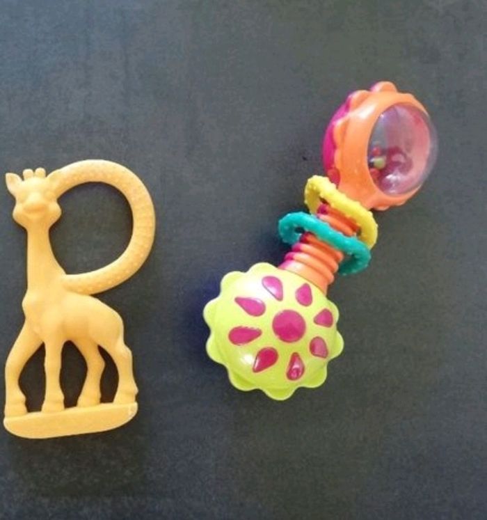 Lot de hochets Sophie la girafe - photo numéro 1