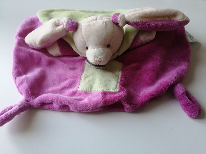 peluche lapin babynat' - photo numéro 2