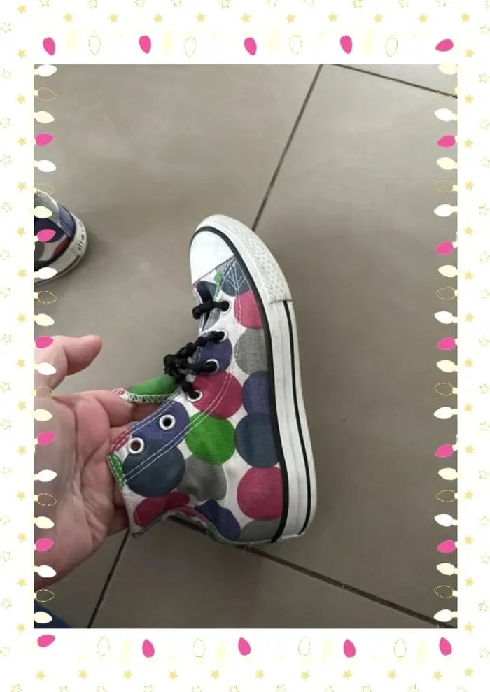 Converses taille 32 mi haute - photo numéro 10