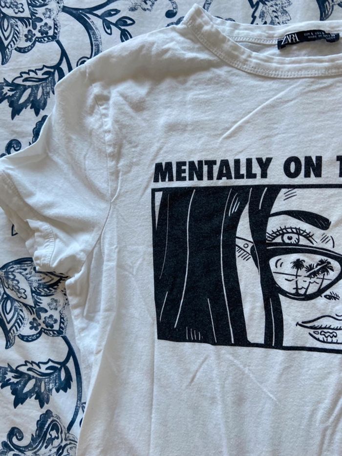 Tee shirt blanc imprimés - photo numéro 4