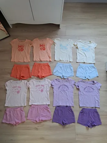 Lot pyjamas été kiabi 4A