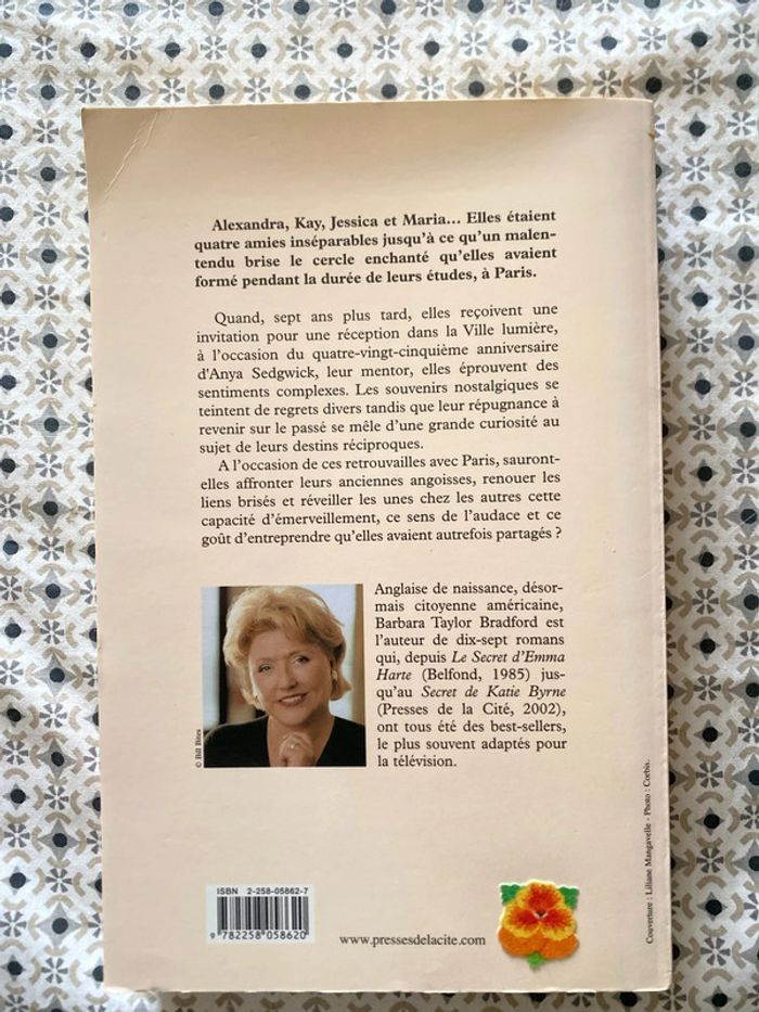 Trois semaines à Paris de Barbara Taylor Bradford - photo numéro 2