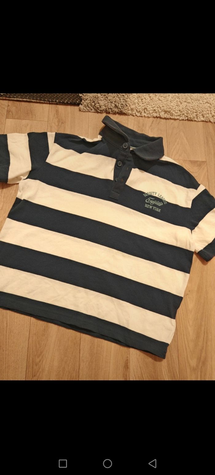 Polo à rayures c et a