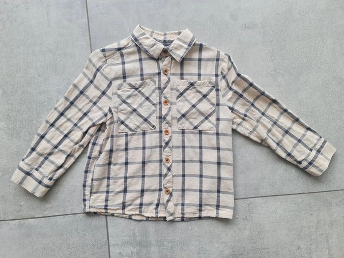 Ensemble chemise manche longue et pantalon jean 3 ans - photo numéro 2