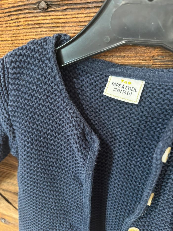 Gilet tape à l’œil 12 mois - photo numéro 2