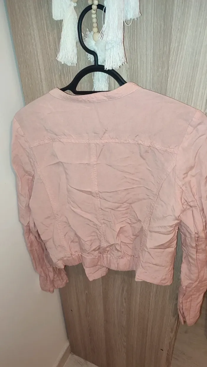 Veste rose légère et courte Jacqueline Riu - photo numéro 2