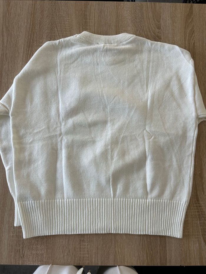 Pull Ami Paris noir et rouge - photo numéro 5