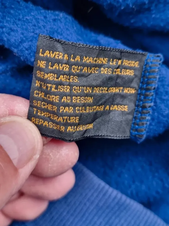 Sweat col rond Eddie Bauer bleu – Taille M Homme - photo numéro 8