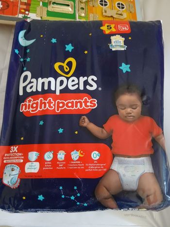 Pampers night pants taille 5
