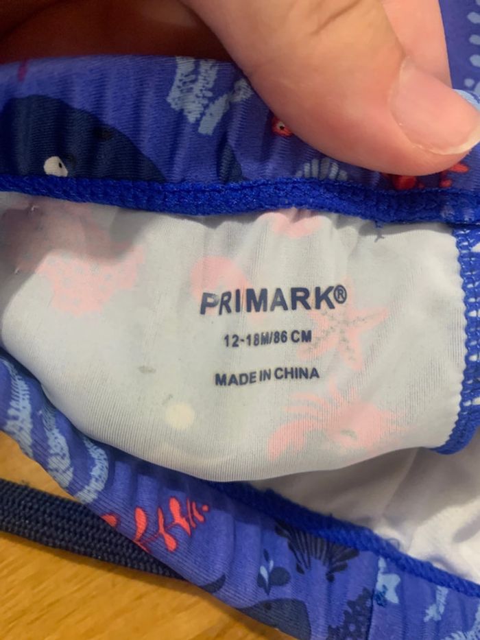 Maillot de bain Primark 12-18 mois 86 cm - photo numéro 3