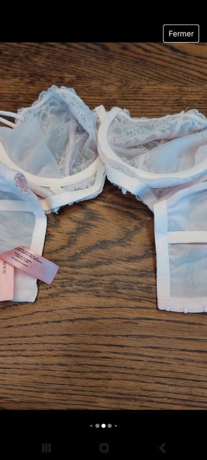 Soutien gorge rose Hunkemöller fr 90C - photo numéro 7