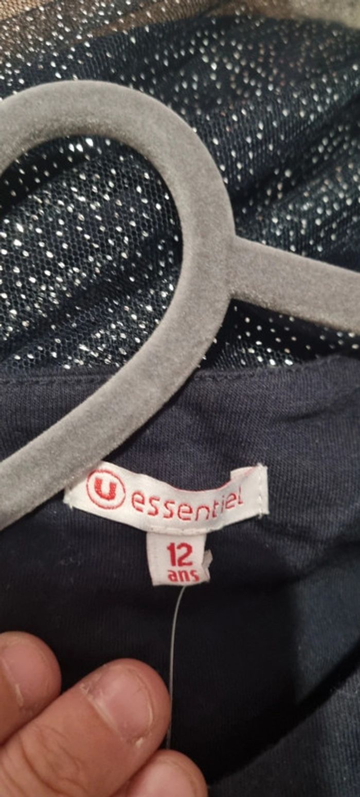 Robe marine pailletée - photo numéro 2