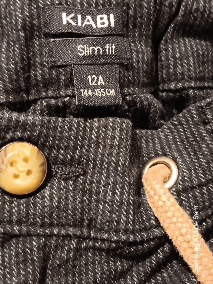Pantalon garçon kiabi 12ans - photo numéro 3