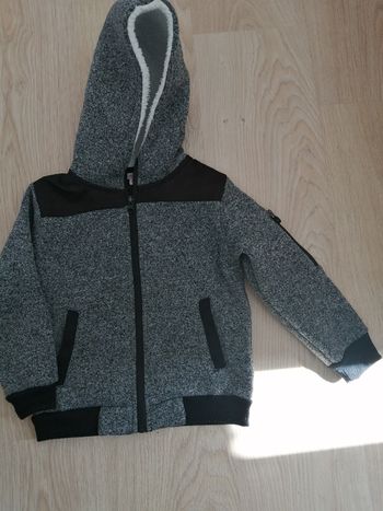 Gilet polaire garçon 4 ans