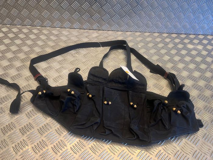 ceinture mil-tec AK Chicom noir type 56 pochette a bandoulière sangle porte chargeur