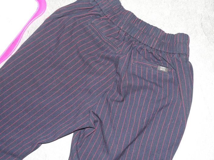 pantacourt teddy smith bleu marine taille 10 ans - photo numéro 3