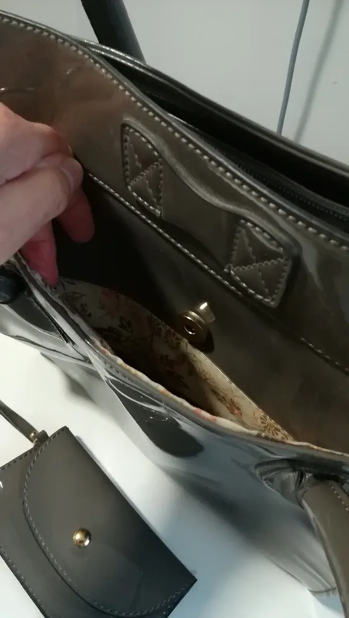 grand sac porté main ou épaule - photo numéro 8