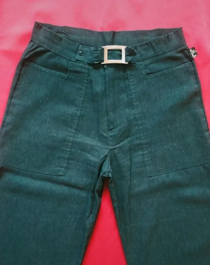 Pantalon taille haute extensible taille 36 - photo numéro 2