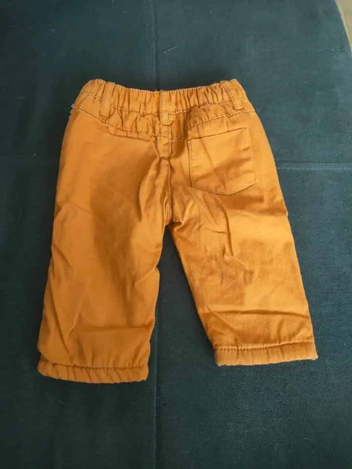 Pantalon épais garçon 3 mois - photo numéro 2