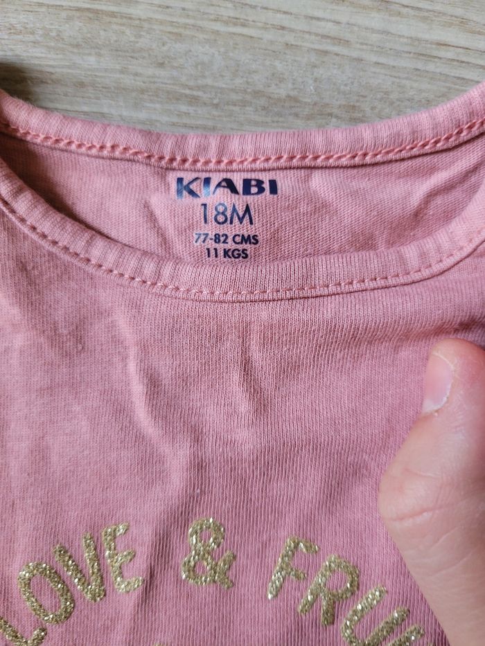 Lot de 4 t-shirts manches longues  taille 18 mois - photo numéro 3