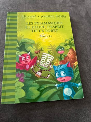 Livre premières lectures les pyjamasques et utupe cp ce1