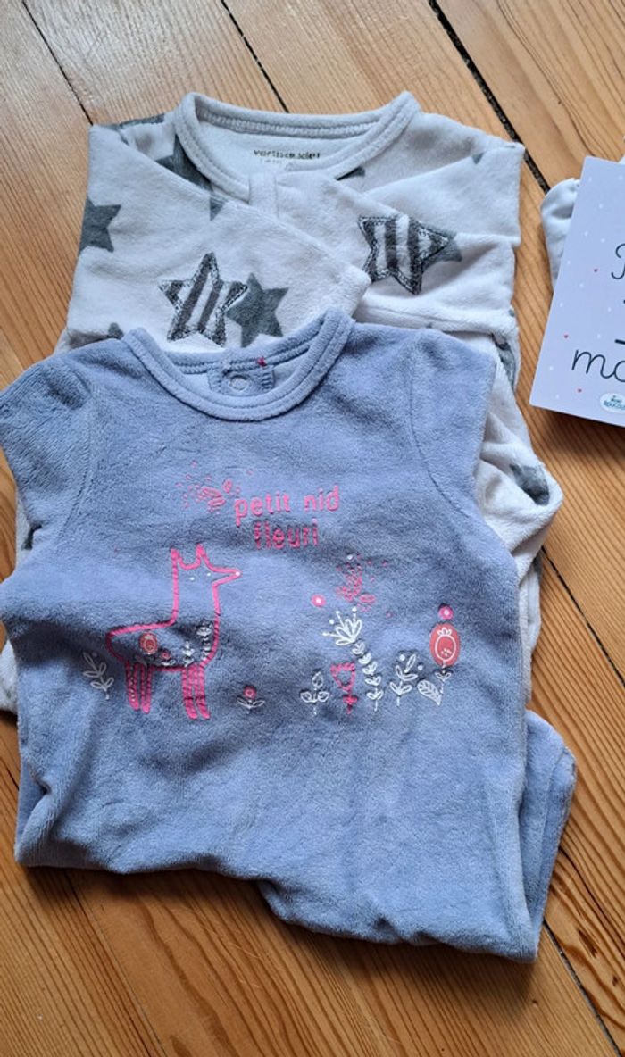 Lot bébé fille taille 1 mois - photo numéro 2