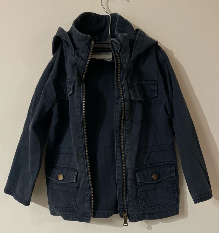 Veste à Capuche en jean garçon taille 3 ans Kiabi - photo numéro 2