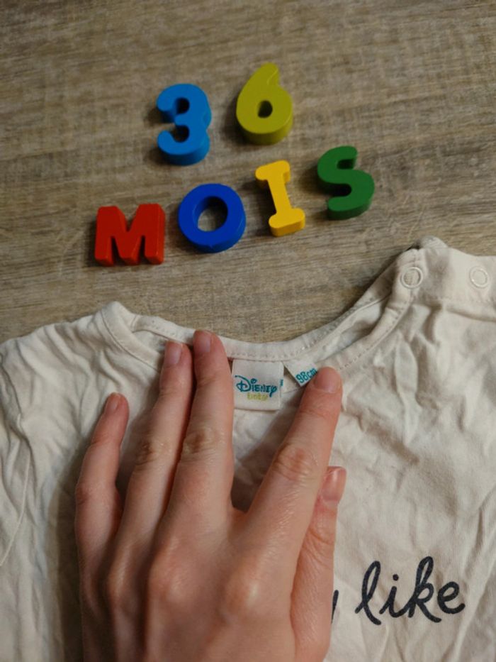 Jupe + tee shirt + body - 3ans - photo numéro 9