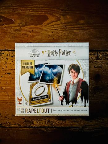 Topigames Wizarding World jeu de société Harry Potter cartes Rapeltout