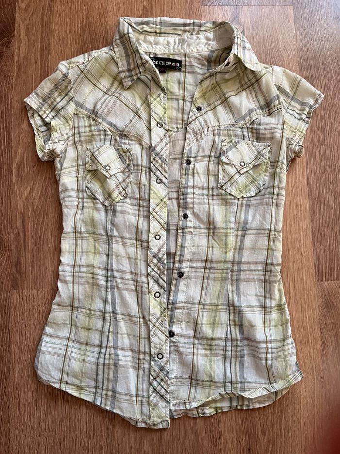 Chemise à carreaux femme Lee Cooper XS