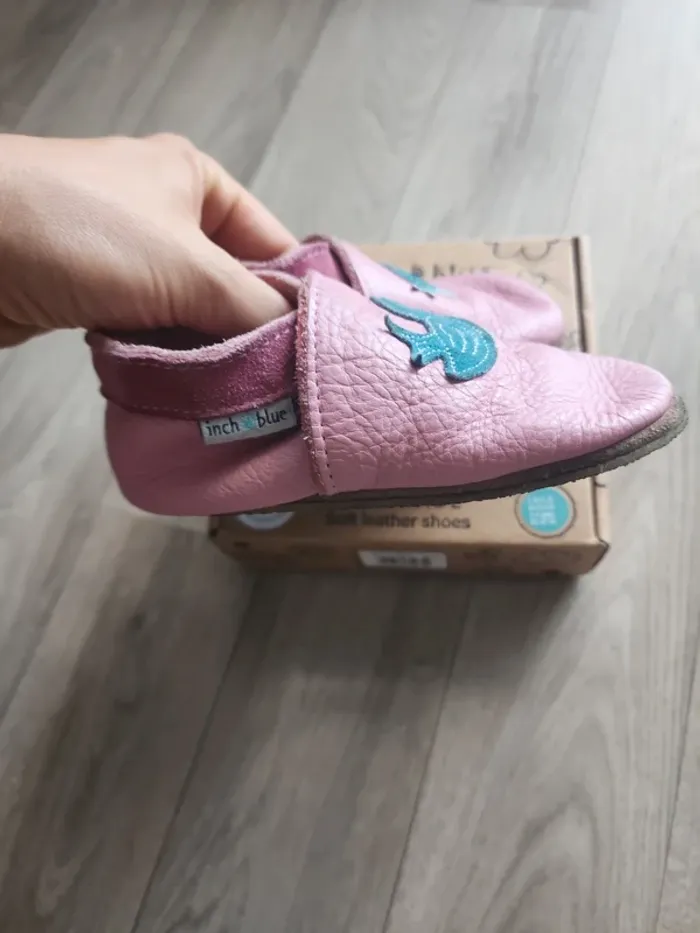 Chaussons cuir bluebird inchblue T25/27 - photo numéro 2