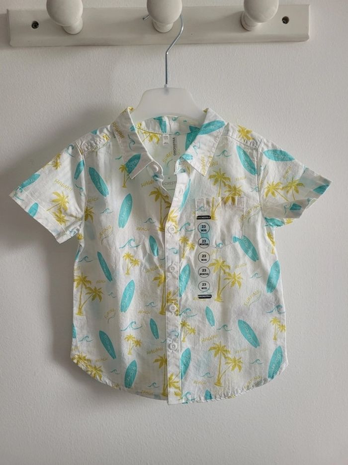 chemise manches courtes orchestra 23 mois - photo numéro 2