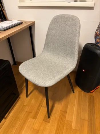 Sessel / Stuhl Möbelix grau