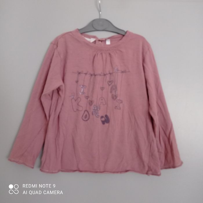 T-shirt rose 5ans