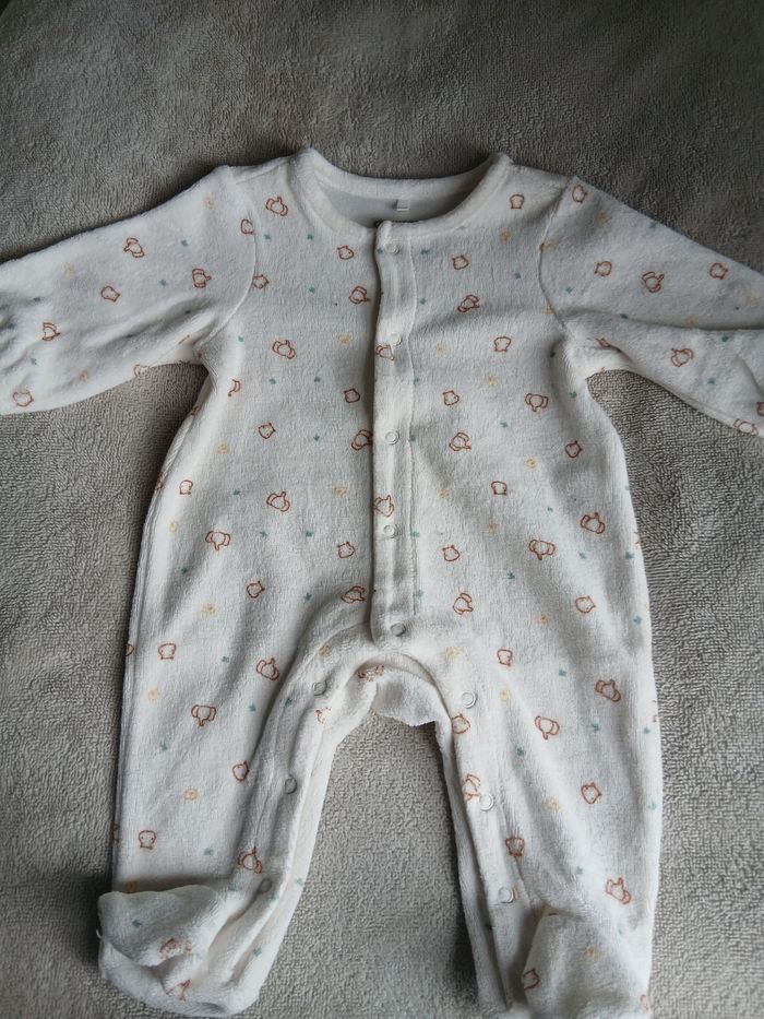 Pyjama hiver 1 mois