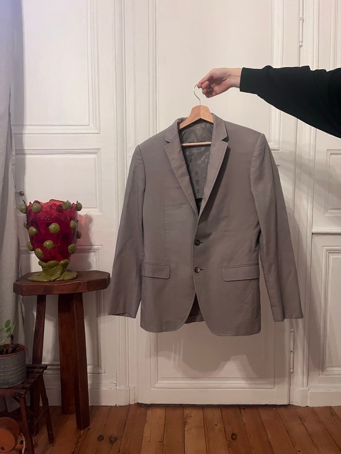 blazer taupe/ gris