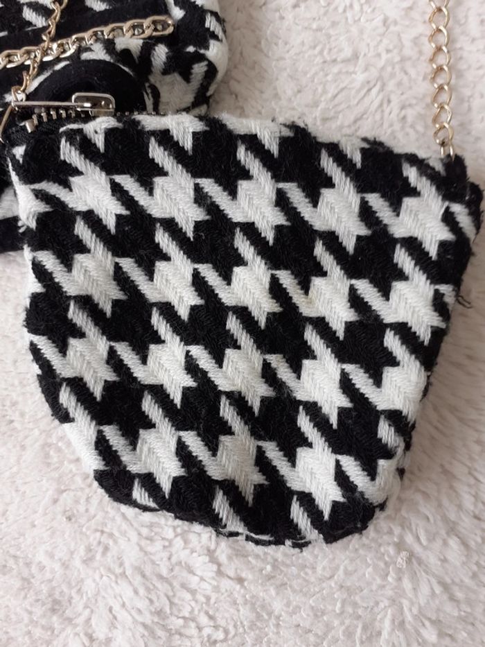 Gilet et sac pied de poule fille 6 ans - photo numéro 2