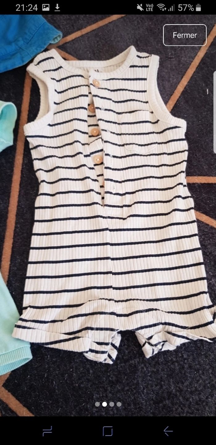 2 combinaison d ete 1 chapeau - photo numéro 2