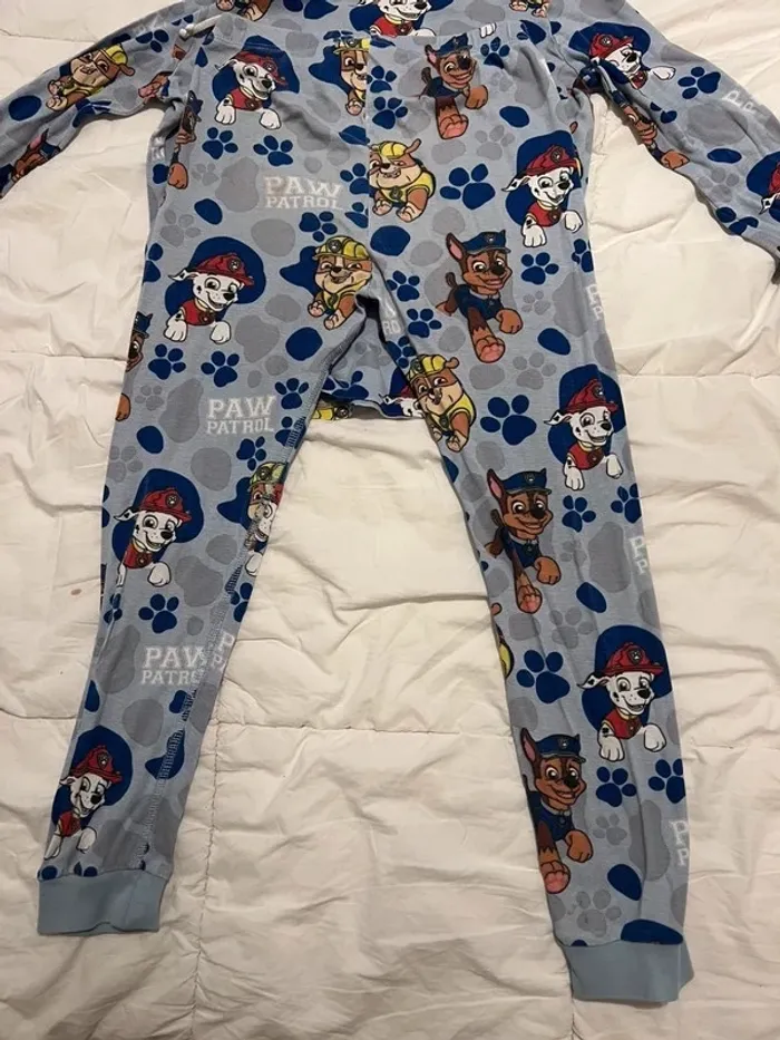 pyjama pat patrouille bleu