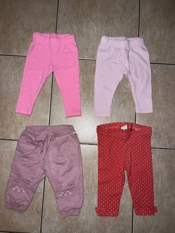 Lot pantalons fille
