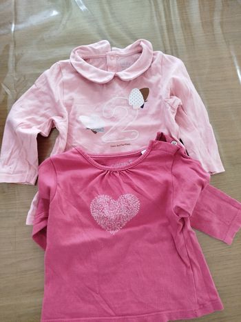 Lot tshirts manches longues