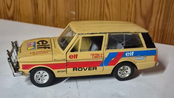 Bburago range rover safari beige 1/25 vintage miniature