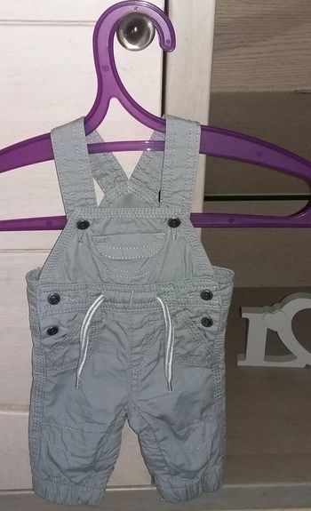 salopette doublée kiabi grise 1 mois NEUVE