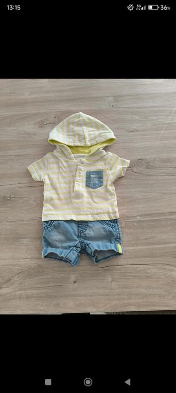 Conbishort taille 1 mois